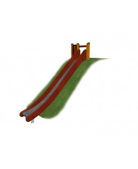 Scivolo da pendio con pedana H210cm