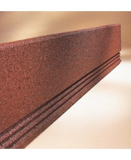 Cordolo elastico in gomma rosso tlf-tile