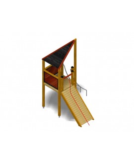 Modulo Più 151/020F con plinti H855 mm